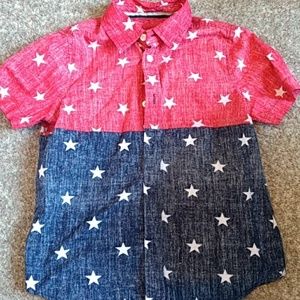 Boys sz 7 Button up shirt